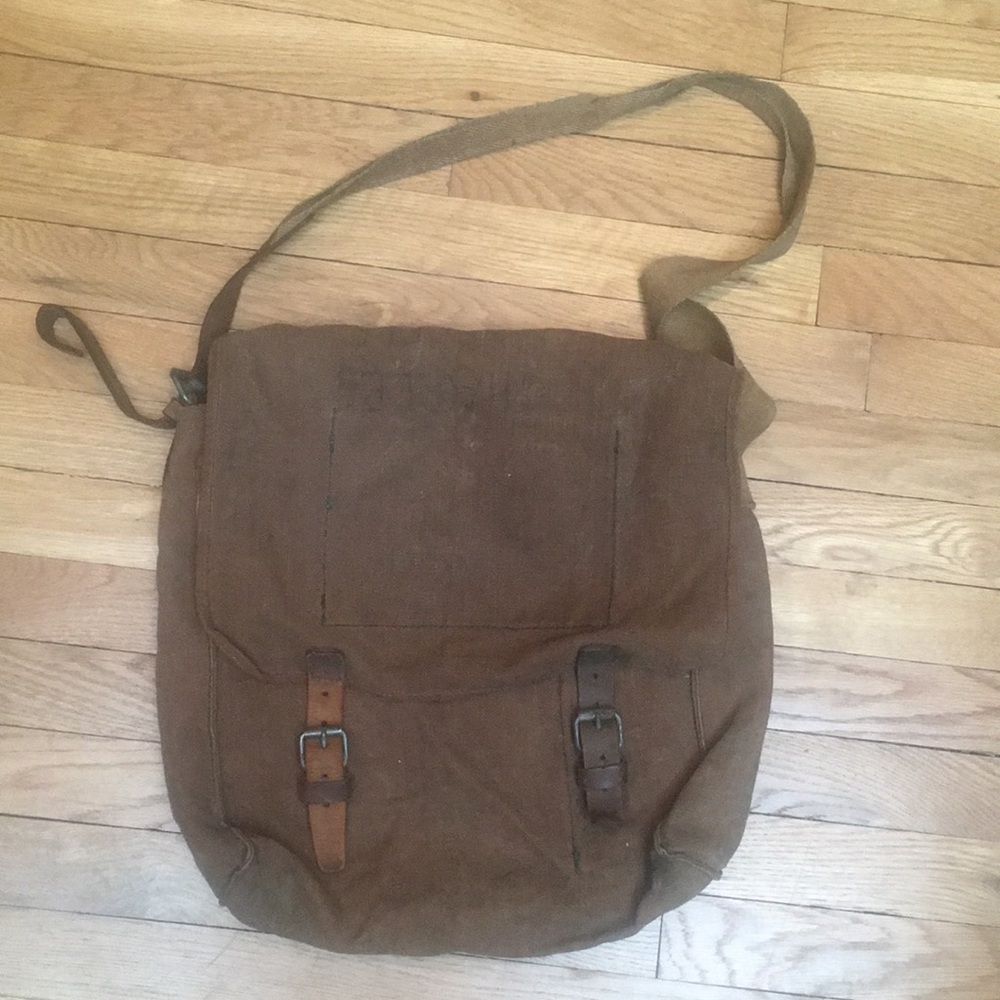 Vintage 1930s/40s Military Messenger Bag